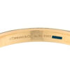 Tiffany Lock Bangle Bracelet 18K Yellow Gold Size Small stamp