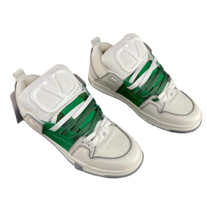 Valentino Garavani Open Skate White Green Low top sneakers