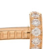 Cartier Juste Un Clou Diamond 18K Yellow Gold Bracelet Size 18 diamond detail