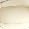 Hermes Birkin 35 White Clemence Leather Palladium Hardware interior