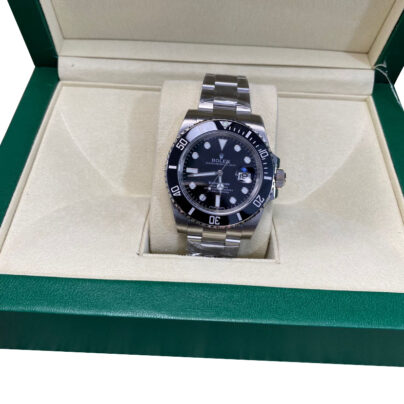 Rolex Submariner Date 116610 40mm Ceramic Bezel Oyster Steel Watch Black dial