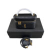 Saint Laurent Gaby Mini Vanity Quilted Top Handle bag