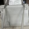 Hermes Kelly Retourne 28 Beton Clemence Palladium Hardware back
