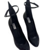 Alaia Decollete A shaped Pumps in black patent leather