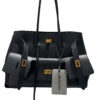 Balenciaga Bel Air XL Black Leather Carry All Bag