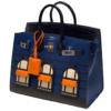 Hermes Birkin Sellier 20cm Faubourg Night Limited Edition Handbag Palladium Hardware