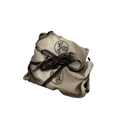 Hermès Chypre Sandals Dark Grey Faux fur Size 38 dust bag