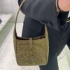 Saint Laurent YSL Le 5 à 7 Supple Baby Brown bag