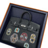 Hermes Birkin 20cm Bouclerie Casaque Moderne Limited Edition Handbag Palladium Hardware