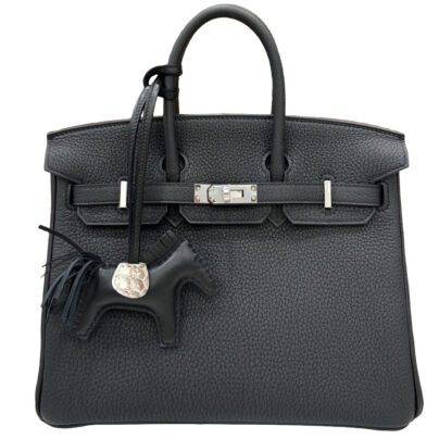 Hermes Birkin 25 Black Togo Palladium Hardware