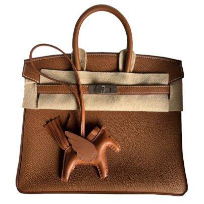 Hermes Birkin 25 Gold Togo Palladium Hardware
