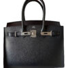 Hermes Birkin 30 Black Madame Sellier Palladium Hardware