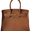 Hermes Birkin 30 Gold Brown Togo GHW