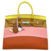 Hermes Birkin 35 Sunrise Rainbow Epsom Leather Palladium Hardware