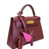 Hermes Mini Kelly 20 Epsom Rouge H GHW