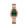 Bvlgari Serpenti Seduttori 33mm Rose Gold Diamonds Ladies Watch Green Malachite Dial