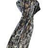 Christian Dior Shirtless 2024 Long Printed Dress