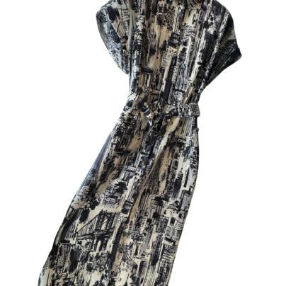 Christian Dior Shirtless 2024 Long Printed Dress