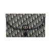 Dior Bobby Pouch in Blue Oblique Jacquard
