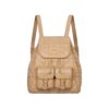 Dior Caro Medium Backpack in Biscuit Lambskin Leather