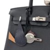 Hermes Birkin 25 Black Togo Leather Palladium Hardware