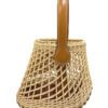 Hermes Butler Picnic Bag Wicker Sabot Naturel Fauve