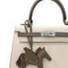 Hermes HSS Kelly 25 Craie Gris Asphalte Epsom Palladium Hardware