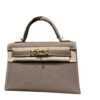 Hermes Kelly 20 Etoupe Epsom Gold Hardware
