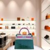 Hermes Kelly 25 HSS Shiny Crocodile Emerald Scheherazade PHW