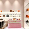 Hermes Kelly Pochette Lizard Bubblegum GHW