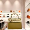 Hermes Kelly Sellier 25 Touch Crocodile Beige Sable Epsom GHW