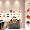 Hermes Mini Kelly 20 Ombre Lizard Palladium Hardware