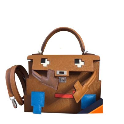 Hermes Picto Kelly Doll Quelle Idole Chai Mauve Sylvestre Bleu Celeste Epsom PHW