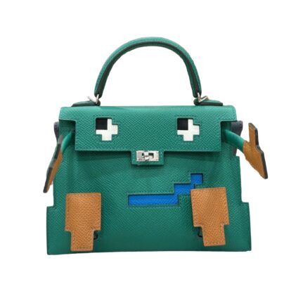 Hermes Picto Kelly Doll Quelle Idole Vert Vertigo Epsom PHW