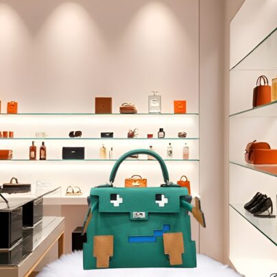 Hermes Picto Kelly Doll Quelle Idole Vert Vertigo Epsom Palladium Hardware