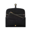 Interior Christian Dior Bobby Pouch Black Smooth Calfskin with Chain