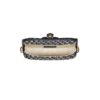 Interior of Christian Dior Bobby East West Blue Oblique Jacquard Bag