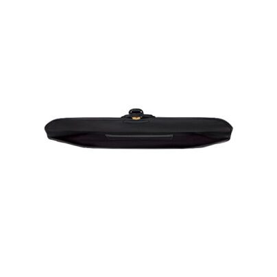 Interior of Dior Bobby Pouch in Black Smooth Calfskin
