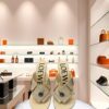 Loewe Toy Panta Toe Post 90mm Natural Leather Sandals