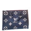 Louis Vuitton Onthego MM Black Monogram Empreinte Tote Bag