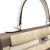 New Hermes Kelly 25 Étoupe Touch Beton Crocodile Palladium Hardware