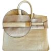 Hermes Birkin 25 Vanilla Matte Alligator Leather PHW