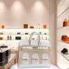 Hermes Birkin Faubourg 20 Sous La Neige Alligator Togo Epsom Swift Orange H Palladium Hardware