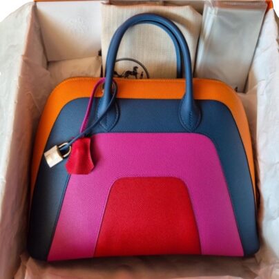 Hermes Bolide 1923 30 Sunset Rainbow Epsom PHW