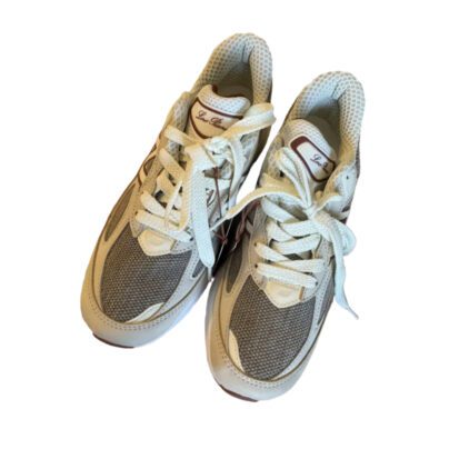 Loro Piana x New Balance Beige Raw Cashew Sneakers Size 43