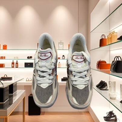 Loro x Piana New Balance Raw Cashew Beige Sneakers Size 38