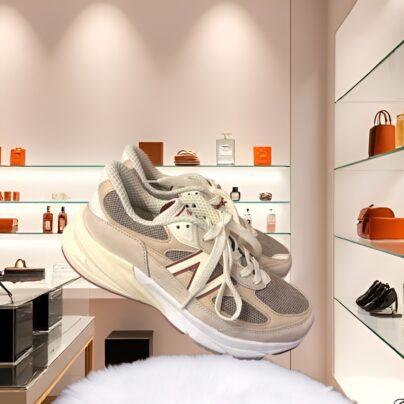 New Balance x Loro Piana Raw Cashew Beige Sneakers Size 40
