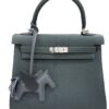 Hermes Kelly Retourne 25 Ardoise Togo Palladium Hardware