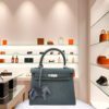 Hermes Retourne Kelly 25 Ardoise Togo PHW