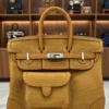 Hermès Cargo Birkin 25 Sesame Toile Goeland Swift palladium hardware